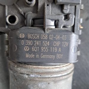 Mecanism stergatoare motoras VW Polo 2001-2005  - COD 6Q1955601B /6q195511 - imagine 2