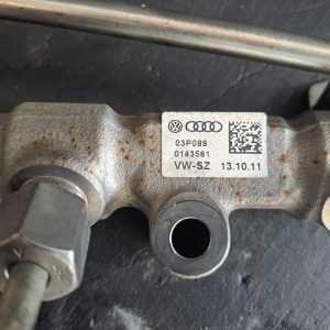 Rampa injectoare cu senzori Skoda Fabia 2 Combi (5J, 545), 1.2 TDI, CFW - COD  03P089 - imagine 2