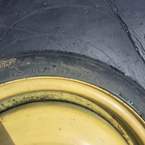Roata slim de rezerva Mazda323f - COD E-60  T115/70D15 90M - imagine 3