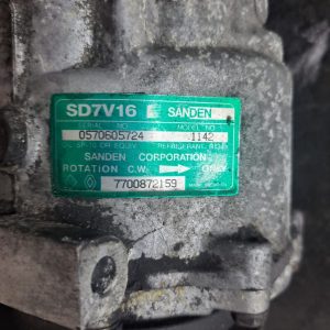 Compresor AC / Pompa aer conditionat Renault Megane 1 S40 V40 - COD SD7V16 1142C 7700872159
