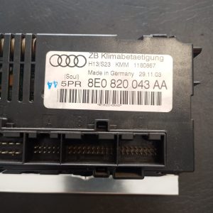 Panou comanda climatizare Audi A4 B6 8E - COD 8E0820043AA - imagine 3