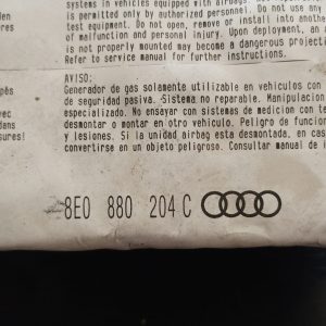 Airbag pasager AUDI A4 B6 8E - COD 8E0880204 - imagine 3