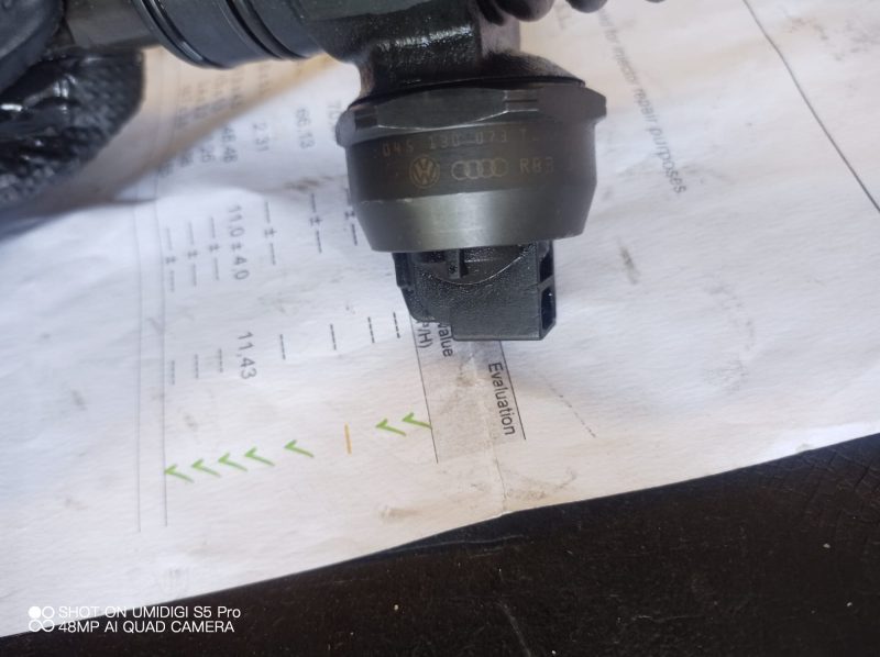 Injector , VW Polo 9n,Skoda Fabia 1,Seat Cordoba 2 , VW Golf 4, Seat Ibiza 1.4 tdi 75 cp 1.9 tdi 116 cp , 1998 - 2004 COD -045130073t BJ - imagine 2