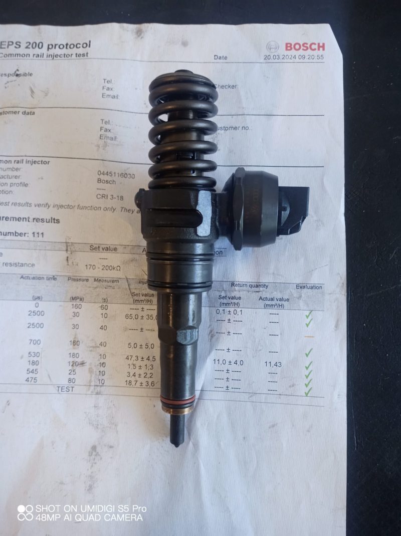 Injector , VW Polo 9n,Skoda Fabia 1,Seat Cordoba 2 , VW Golf 4, Seat Ibiza 1.4 tdi 75 cp 1.9 tdi 116 cp , 1998 - 2004 COD -045130073t BJ - imagine 4