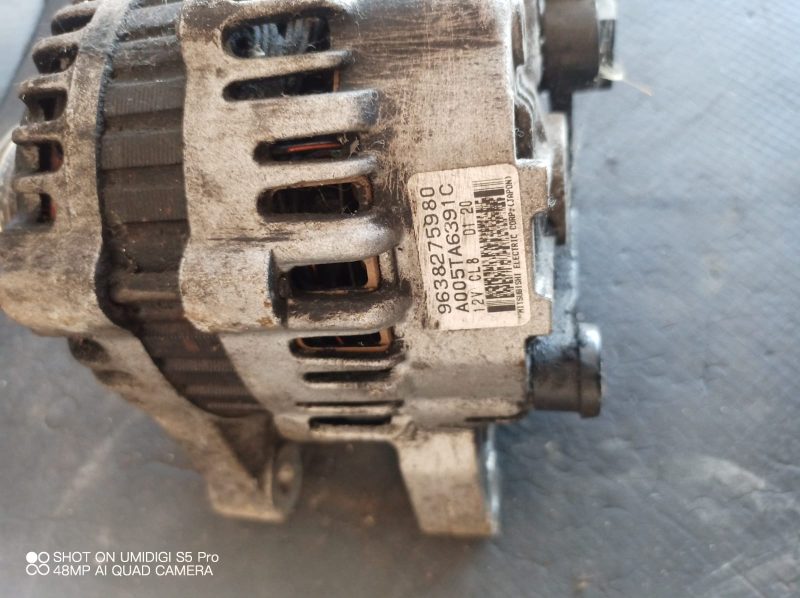 Alternator ,  Peugeot 307 [2001 - 2005] Hatchback 5-usi 1.6 MT (109 hp) COD - 9638275980 9638275980/A005TA6391C - imagine 2