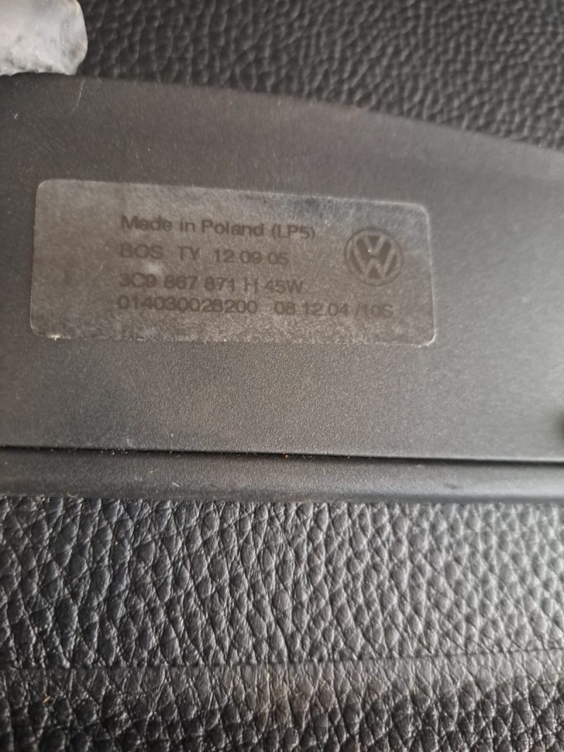 Rulou portbagaj , VW PASSAT B6 BMP, 2005 - 2010 COD -3c0867871h - imagine 4