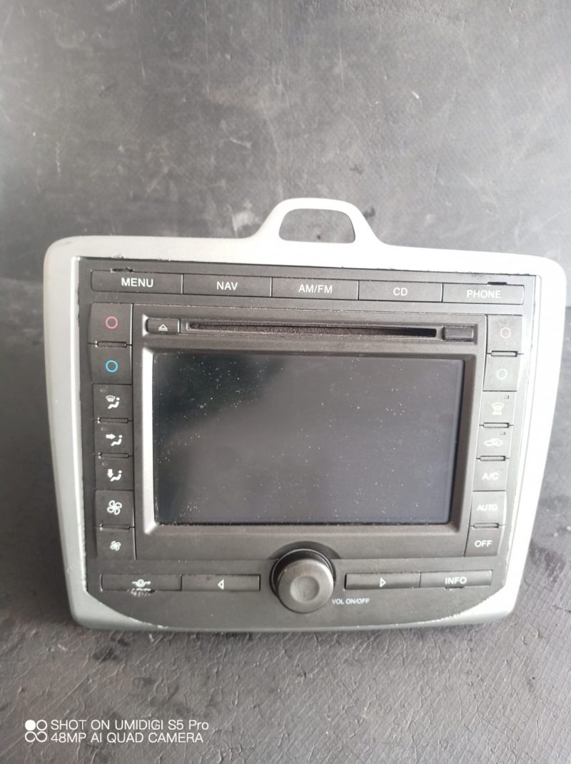 Navigatie , Ford FOCUS Mk 2, 2004 - 2012 ,1.6 TDCI COD -  4M5T18B988AH  / 4M5T10E887AE / 4M5T10E889AB