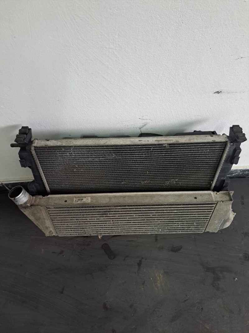 Radiator racire apa,/ radiator intercooler/electroventilator , Renault Megane 2, scnic 2 / 1.5dci COD-8200680824a/8200115540f /  8200357536