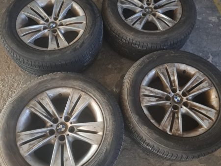 Set De Jante aliaj cu cauciucuri , BMW X5 2002-2006 Silver Style , COD - 676550214,   18" Inch