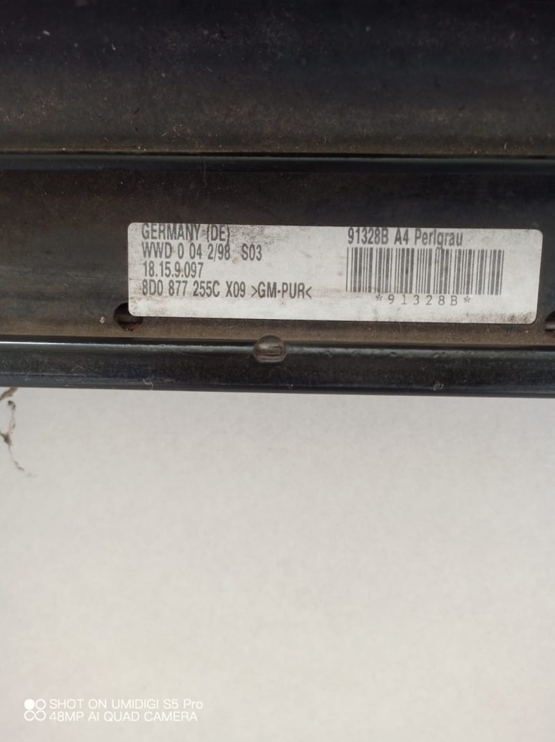 Trapa cu motoras , VW Golf 4 , COD-8D0877255C  /4B0959591 - imagine 3