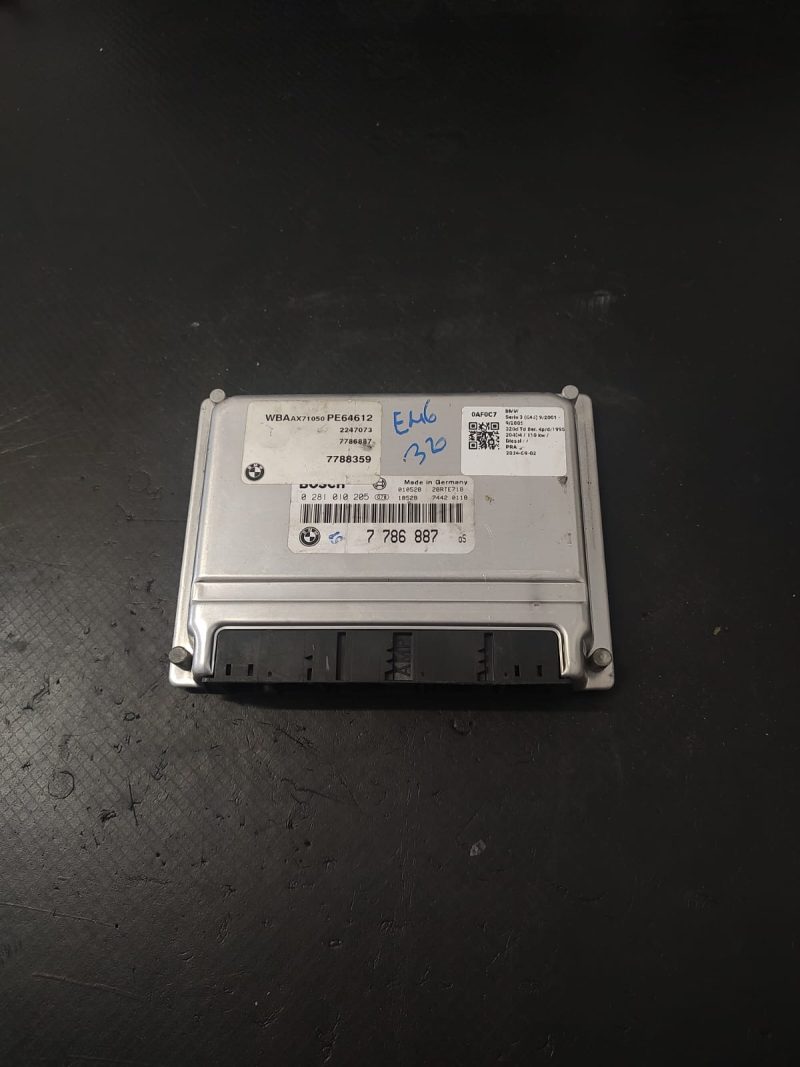 Calculator motor ECU , BMW E46 , 2.0 DIESEL COD  0281010205 7786887  FACTURA SI GARANTIE