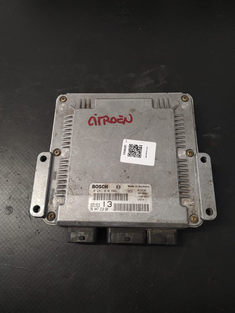 Calculator motor , ECU Citroen C5 , 2004 COD 0281010808  EDC15C2  FACTURA SI GARANTIE
