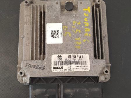 Calculator Motor , ECU , VW Touareg 2.5 TDI COD 0281011258   070906016F   FACTURA SI GARANTIE