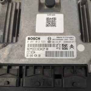 Calculator motor ECU , PEUG 207 ,CITROEN C3 1.4 HDI COD 0281012523  9664843480 EDC16 C34 FACTURA SI GARANTIE - imagine 2