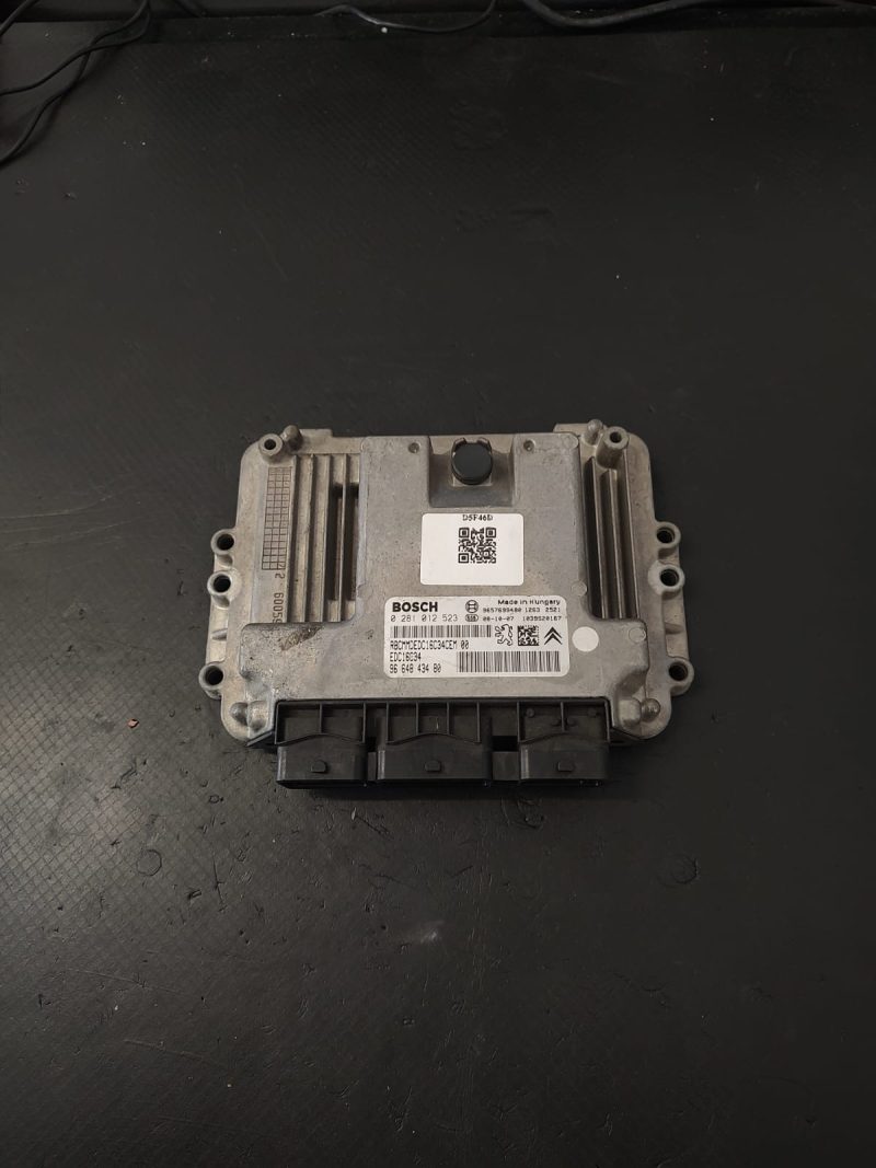 Calculator motor ECU , PEUG 207 ,CITROEN C3 1.4 HDI COD 0281012523  9664843480 EDC16 C34 FACTURA SI GARANTIE