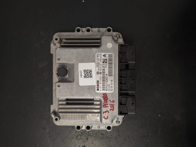 Calculator motor ECU , CITROEN C5 , 2010 COD 0281013872  9664843780 EDC16    FACTURA SI GARANTIE - imagine 3