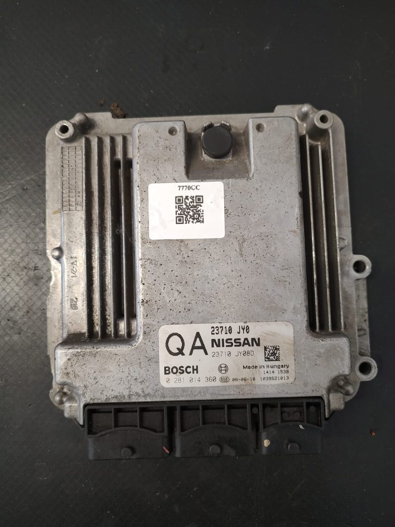 Calculator motor , ECU Renault Koleos 2.0DCI , NISSAN QASHQAI COD 0281014360 23710JY0    FACTURA SI GARANTIE