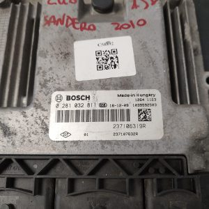 Calculator motor ECU, DACIA SANDERO , RENAULT CLIO 4 , 2010 COD 0281032811 237106319R    FACTURA SI GARANTIE - imagine 3