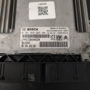 Calculator motor ECU, PEUG 3008 1.5 HDI  COD 0281035365 9832694380    FACTURA SI GARANTIE - imagine 2