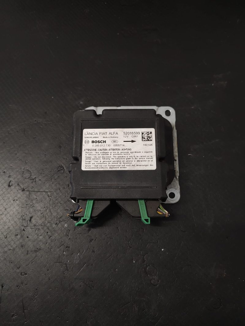 CALCULATOR AIRBAG , LANCIA YPSILON COD 0285012730 52016599   FACTURA SI GARANTIE