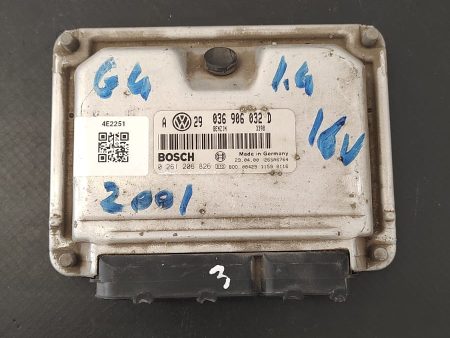 Calculator Motor , ECU BOSH VW Golf 4 , 1997 - 2006 COD 036906032d  0261206826      FACTURA SI GARANTIE