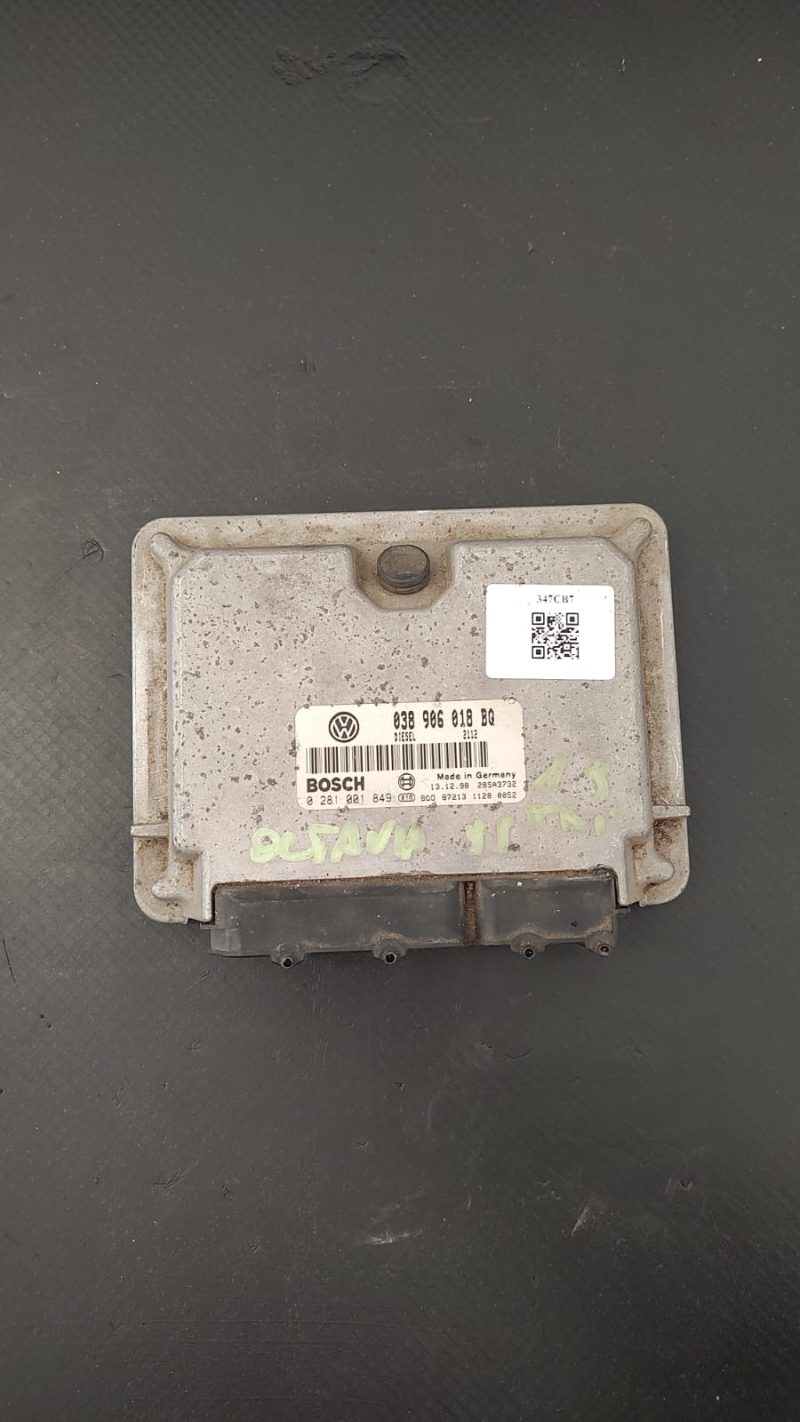 Calculator Motor , ECU ,  Skoda Octavia 1 1.9 TDI , 1997 - 2001  COD 038906018bq  FACTURA SI GARANTIE