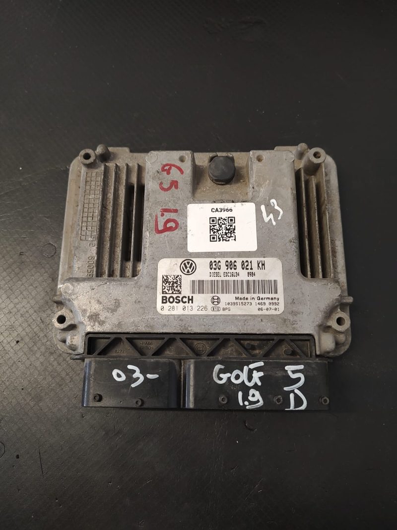 Calculator motor ,  ECU ,Volkswagen Golf 5 , JETTA COD 03G906021KH   FACTURA SI GARANTIE