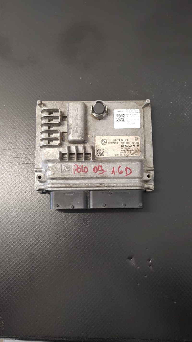 Calculator Motor , ECU,  VOLKSWAGEN POLO 1.2 TDI COD 03P906021 , 03P907425A FACTURA SI GARANTIE