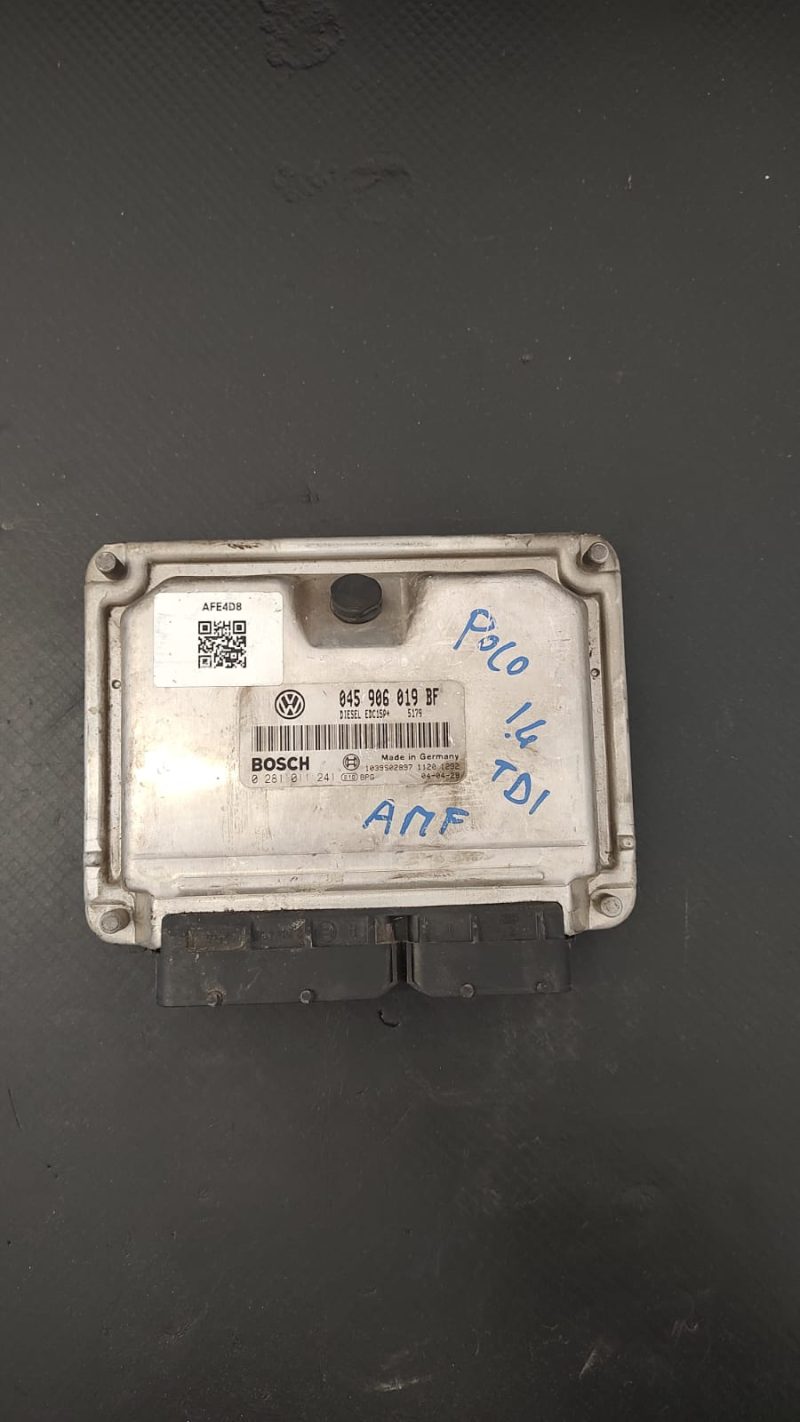 Calculator Motor , ECU Volkswagen VW Polo 9N ,  1.4 tdi , 2001 - 2005 COD 045906019bf   FACTURA SI GARANTIE