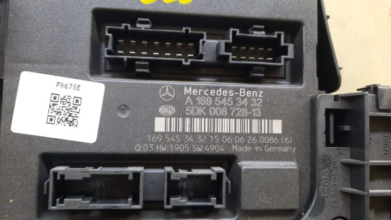 CALCULATOR CONFORT,  Modul SAM , Mercedes Benz Class A W169 COD A1695453432 5DK008728-13   FACTURA SI GARANTIE - imagine 2
