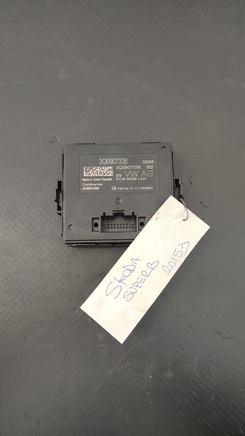 Modul lumini , Skoda Superb 3 , 1.4 Benzina , 2018 COD 3Q0907338   FACTURA SI GARANTIE