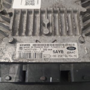 Calculator motor ECU , FORF FIESTA 1.4 TDCI , FUSION COD 3S61-12A650-LB SID 804  5WS40140D-T   FACTURA SI GARANTIE - imagine 3