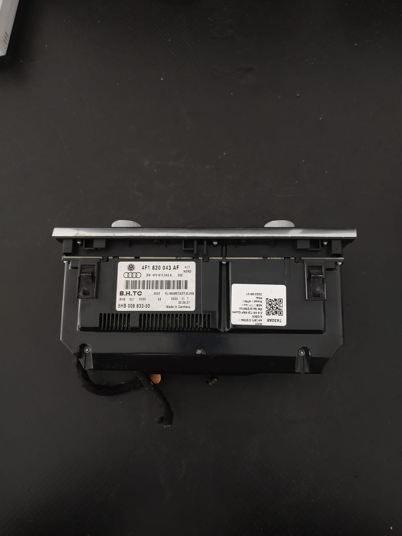 Panou comanda clima , Panou Comanda Ac Ventilatie ,  AUDI A6 C6  COD 4F1820043AF    FACTURA SI GARANTIE - imagine 2