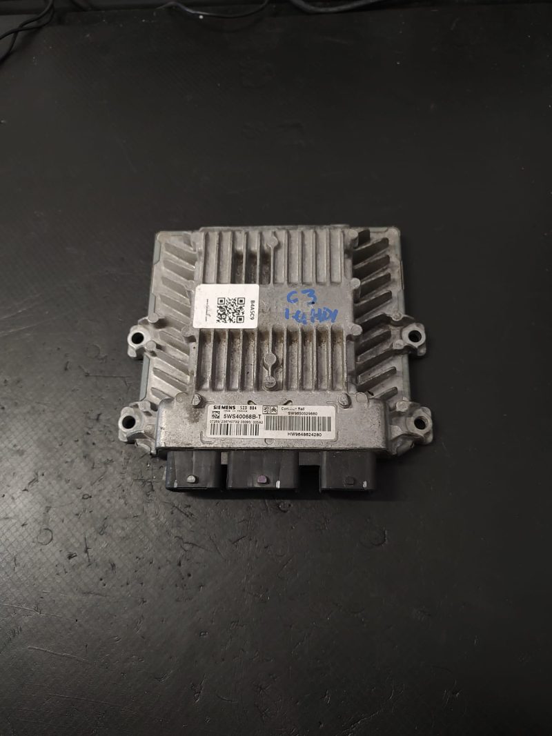 Calculator motor ECU , CITROEN C3 , 1.4 HDI cod 5WS40068B-T SW9650529880 HW9648624280  FACTURA SI GARANTIE