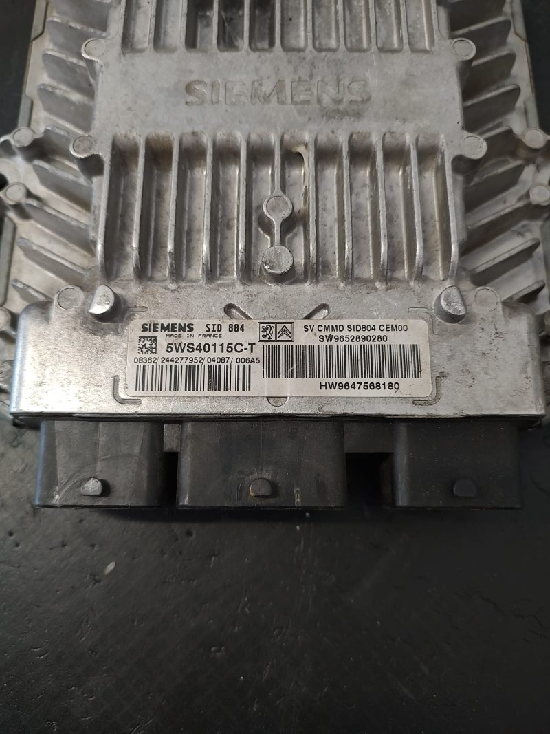 Calculator motor ECU , CITROEN C2 , 1.4 HDI COD 5WS40115C-T SID 804    FACTURA SI GARANTIE - imagine 2