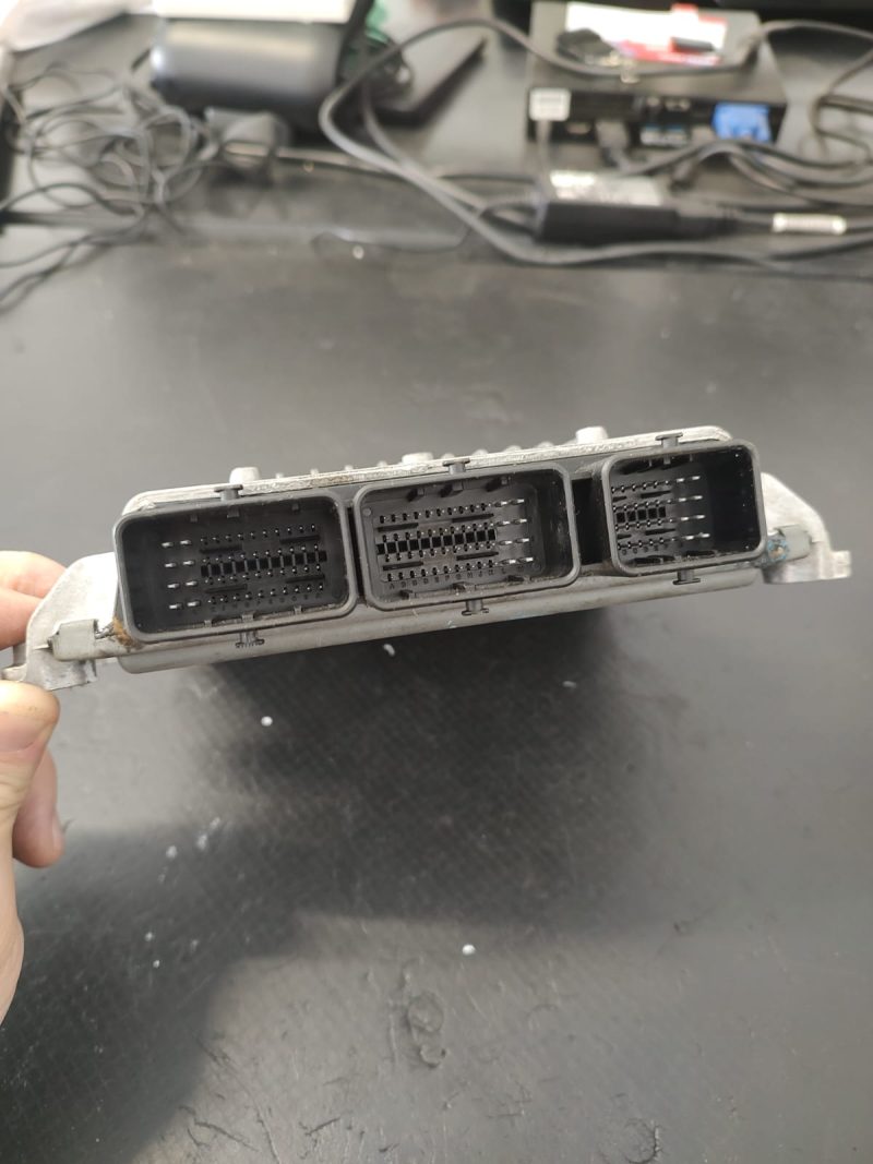 Calculator motor, ECU Peugeot 407 , 2004-2010 COD 5WS401671D-T  SW 9656061280   FACTURA SI GARANTIE - imagine 3