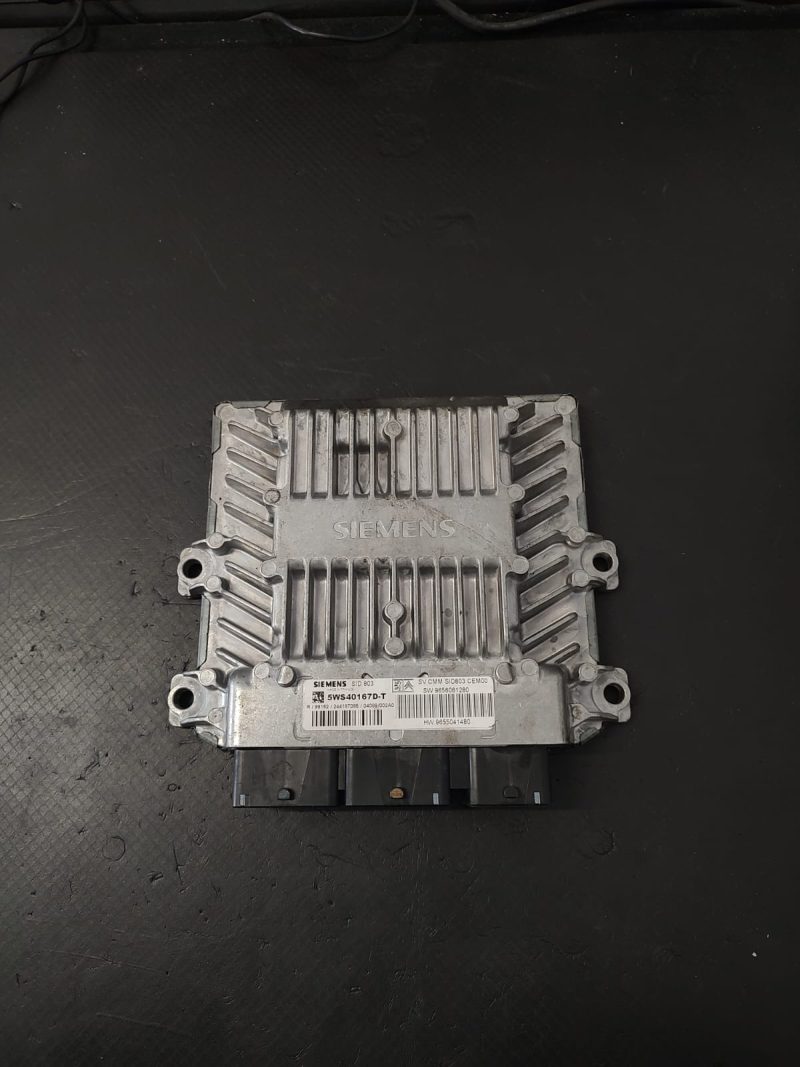 Calculator motor, ECU Peugeot 407 , 2004-2010 COD 5WS401671D-T  SW 9656061280   FACTURA SI GARANTIE