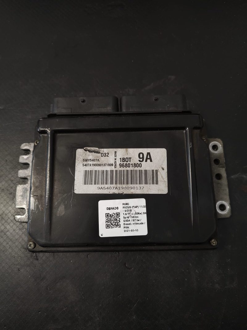 Calculator motor , ECU  Chevrolet Spark COD 5WY5407A 96801800   FACTURA SI GARANTIE