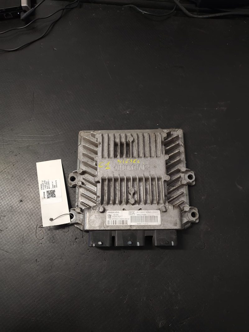 Calculator motor ECU , CITROEN C1, 2005-2022 COD 5ws40168g-t SID 805 9662276280   FACTURA SI GARANTIE