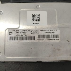 Calculator motor ECU , Peugeot 206 , 1998-2010 COD 6056219363 sw9661960880  FACTURA SI GARANTIE - imagine 2