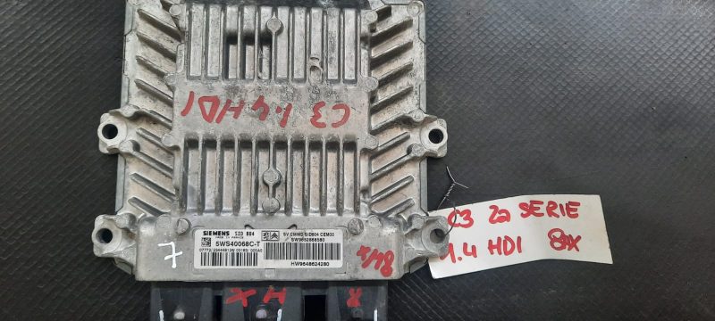 Calculator motor ECU, CITROEN C3 COD 5WS40068C-T SID 804 SW9652888580    FACTURA SI GARANTIE