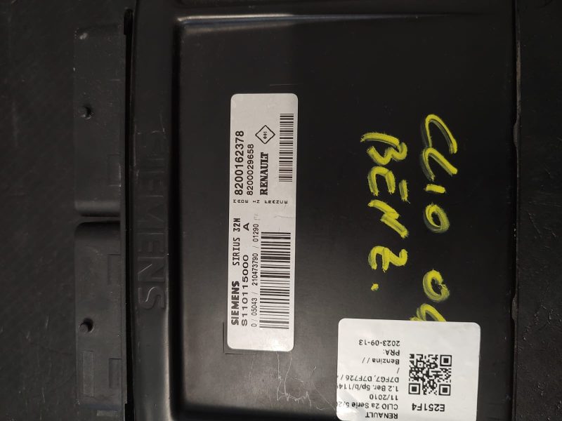 Calculator motor ECU , RENAULT CLIO 2 , 1.2 BENZINA COD 8200162378    FACTURA SI GARANTIE - imagine 3