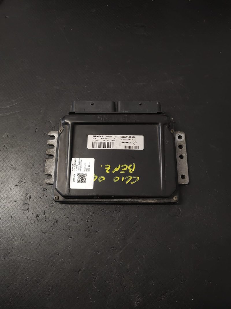 Calculator motor ECU , RENAULT CLIO 2 , 1.2 BENZINA COD 8200162378    FACTURA SI GARANTIE