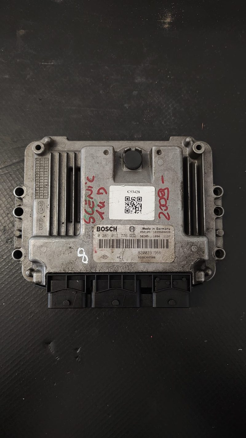 Calculator motor , ECU  Renault Megane 1.9 DCI 2005 COD 8200391966 0281011776      FACTURA SI GARANTIE