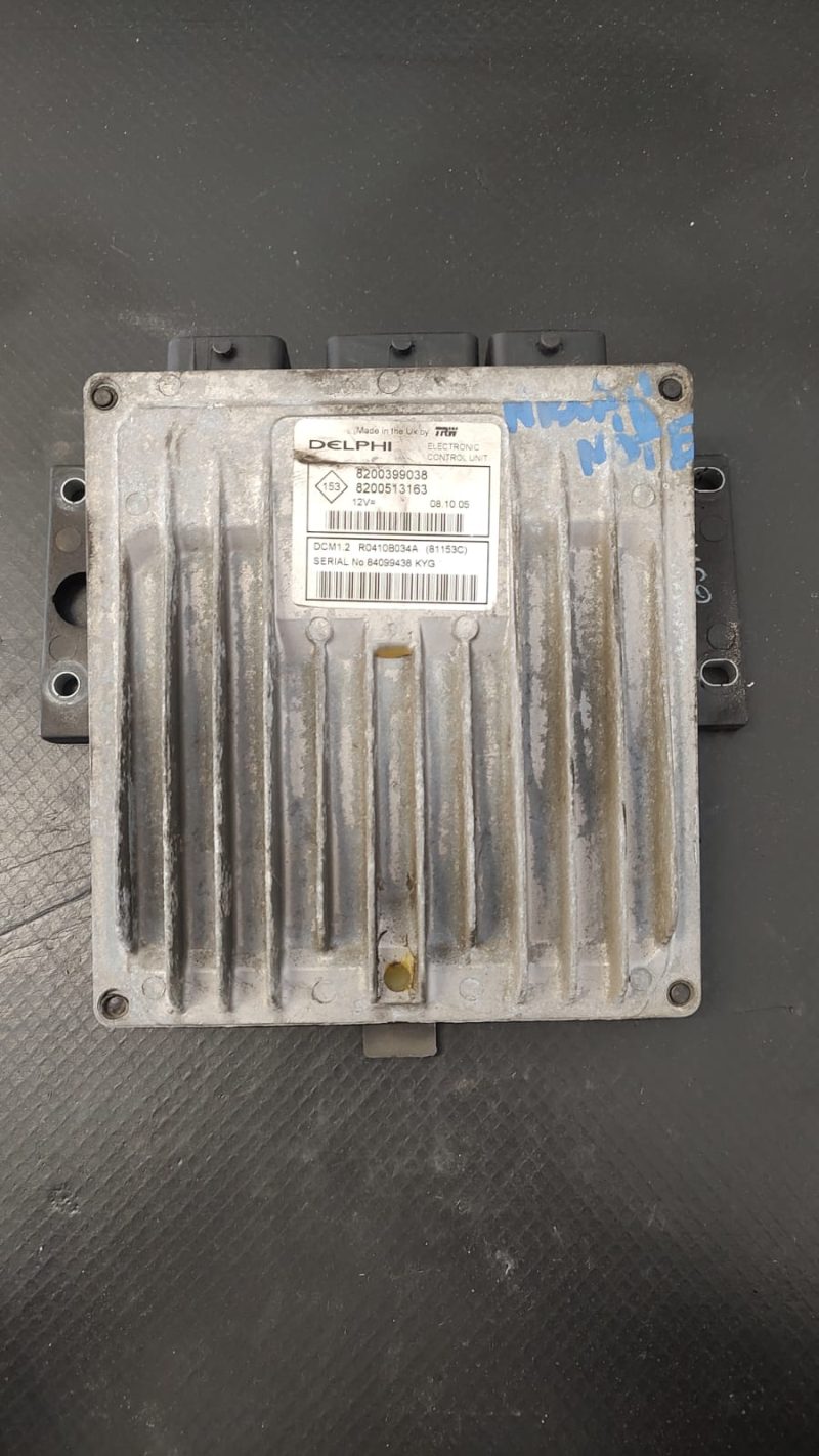 Calculator motor , ECU  Renault Clio 1.5 Dci 2007, Renault Megane 2, 1.5 DCI COD  8200399038 8200513163   FACTURA SI GARANTIE