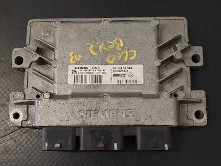 Calculator motor, ECU Renault Clio COD 8200473744 8200400246 s120201109a     FACTURA SI GARANTIE