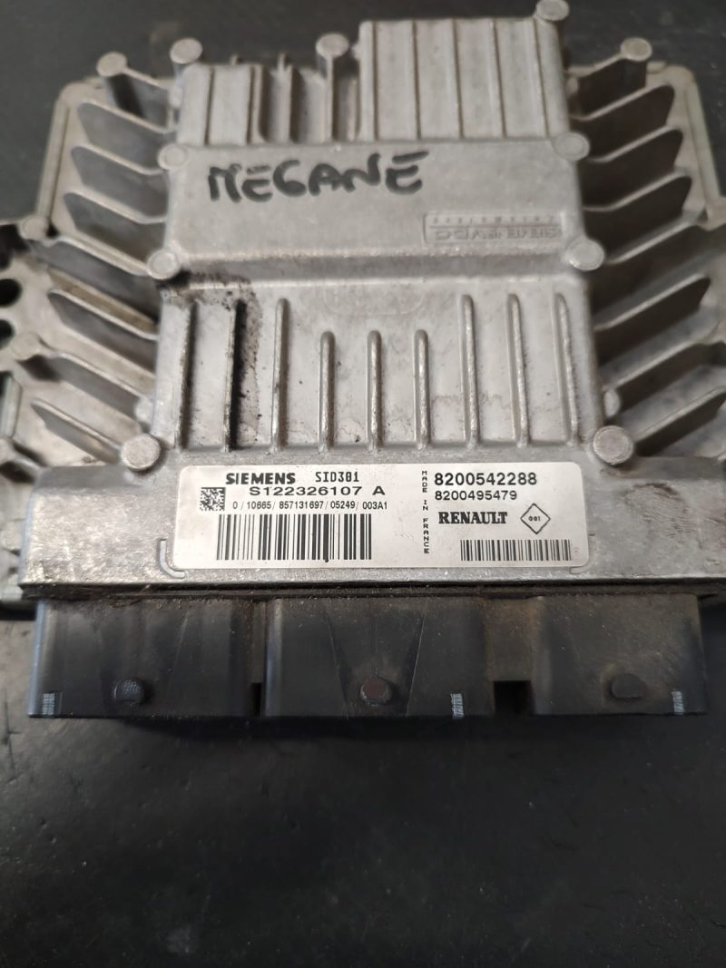 Calculator motor ECU , RENAULT MEGANE 2 , 1.5 DCI COD 8200542288 S122326107A    FACTURA SI GARANTIE - imagine 3