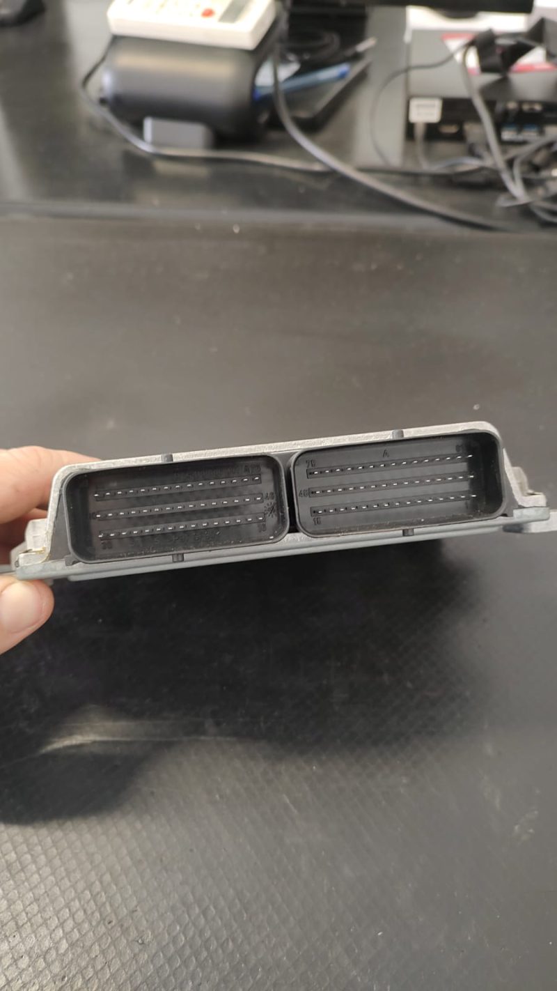 Calculator motor , ECU Dacia Logan 1.6 benzina COD 8200856659 8200598393 s110140025a   FACTURA SI GARANTIE - imagine 2