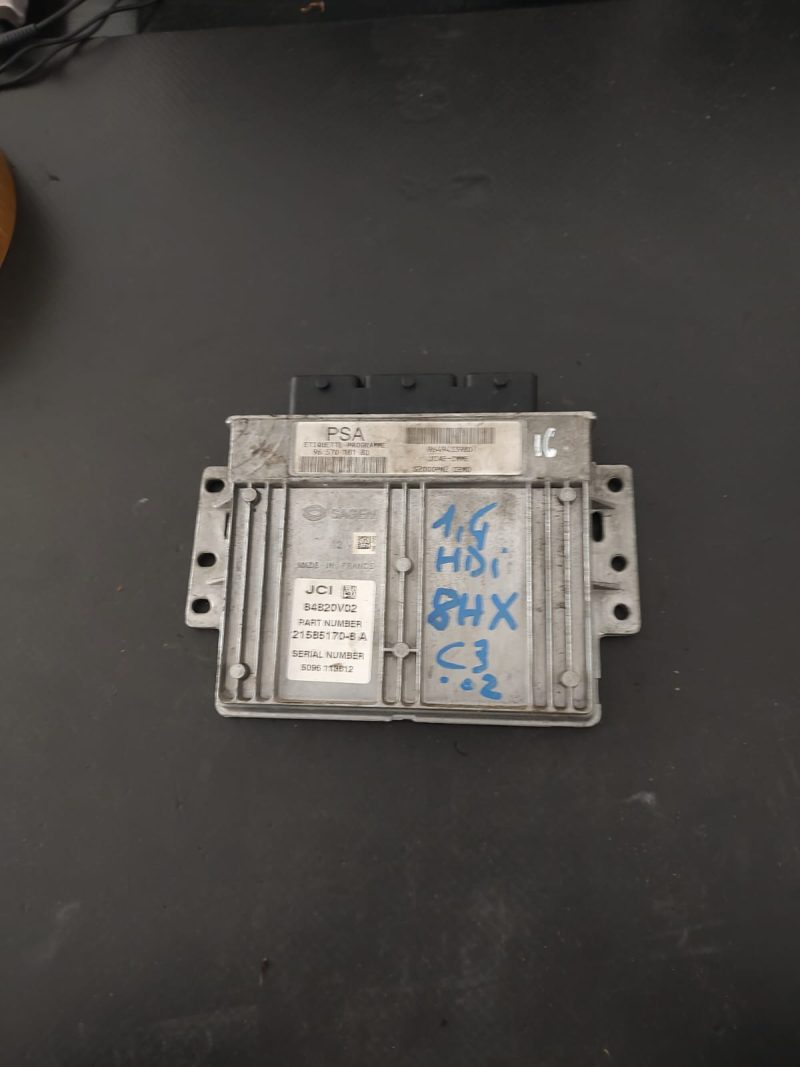 Calculator  motor , ECU,  Citroen C5 , C3 , 1,4 HDI COD 84820V02   FACTURA SI GARANTIE