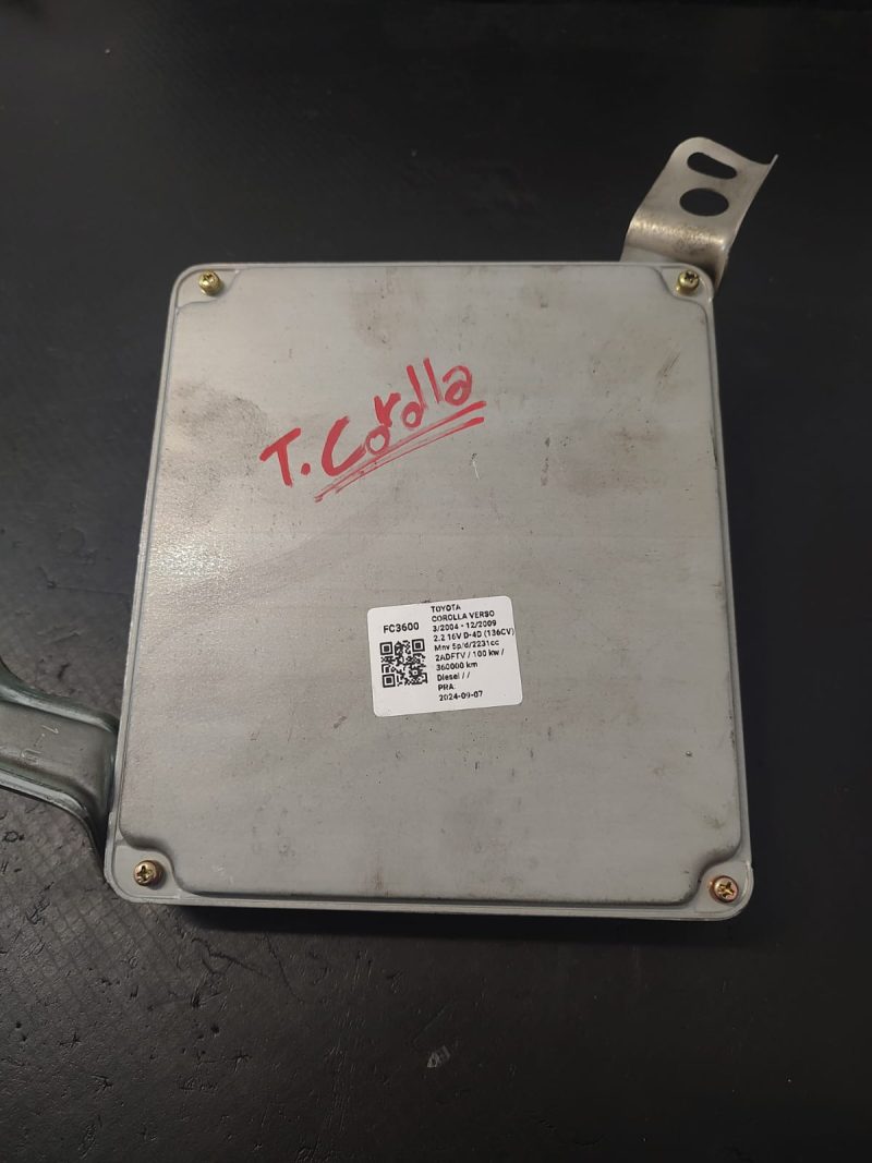 Calculator motor ,  ECU , TOYOTTA COROLLA VERSO COD 89661-0F010 2004-2009 ,  2.2 DIESEL D4D    FACTURA SI GARANTIE - imagine 3